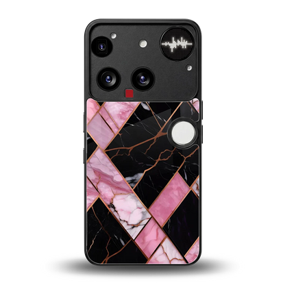 Rose Luxe back phone cover | glass case for nothing phone 3