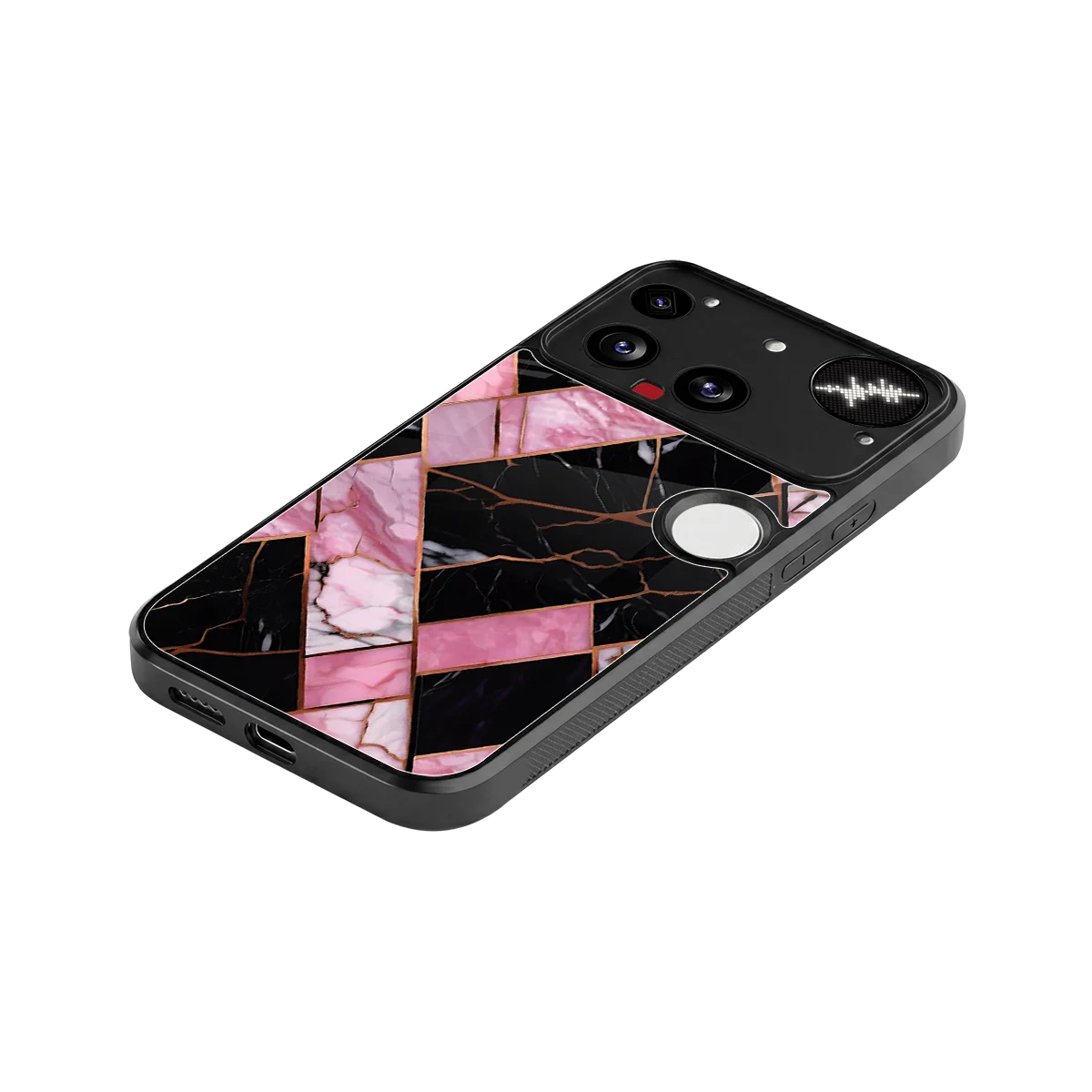 Rose Luxe stylish phone case for nothing phone 3 | glossy glass and slim fit