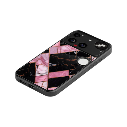 Rose Luxe stylish phone case for nothing phone 3 | glossy glass and slim fit