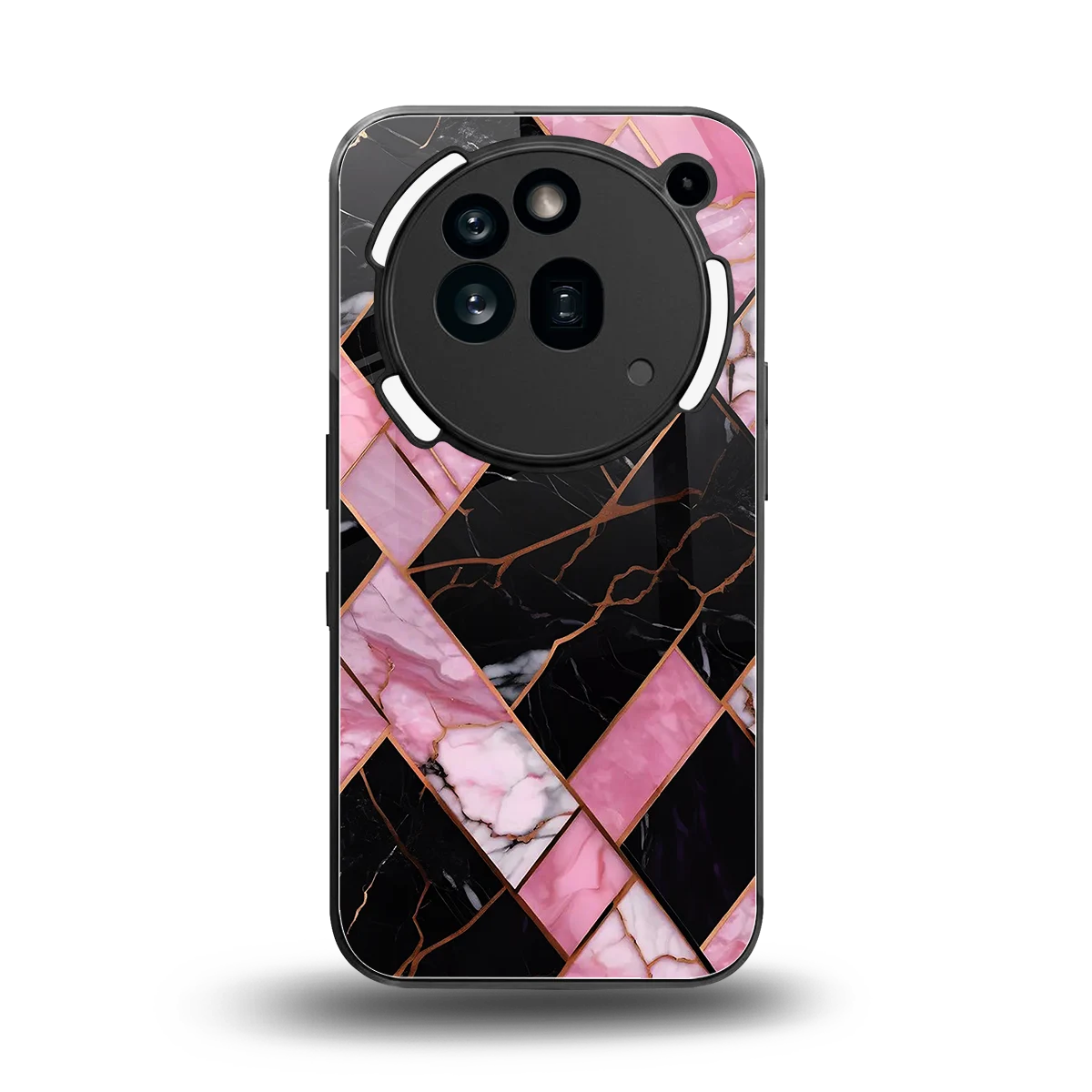 Rose Luxe back phone cover | glass case for nothing phone 3a pro