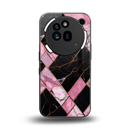 Rose Luxe back phone cover | glass case for nothing phone 3a pro