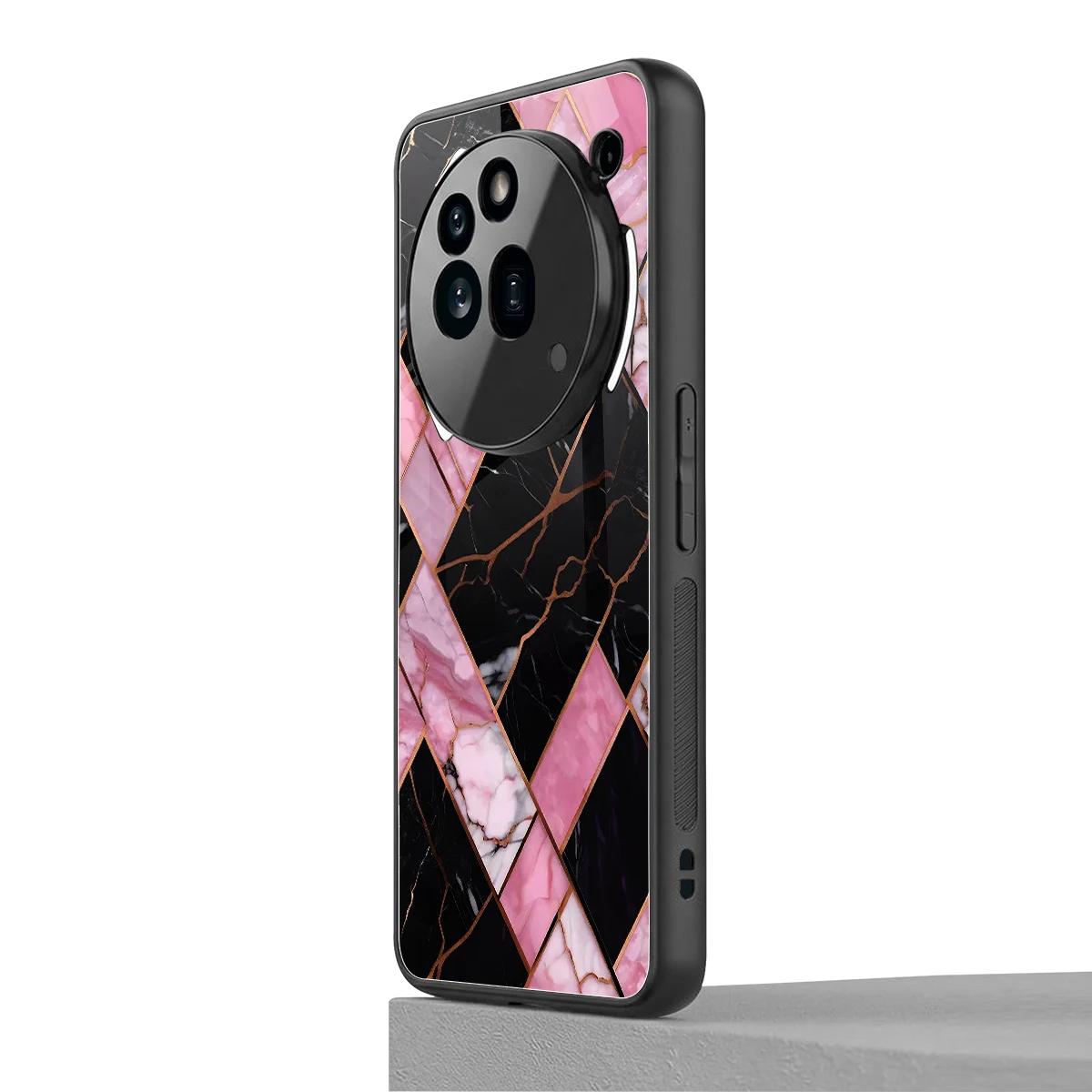 Rose Luxe nothing phone 3a pro mobile cover | shockproof glass phone case
