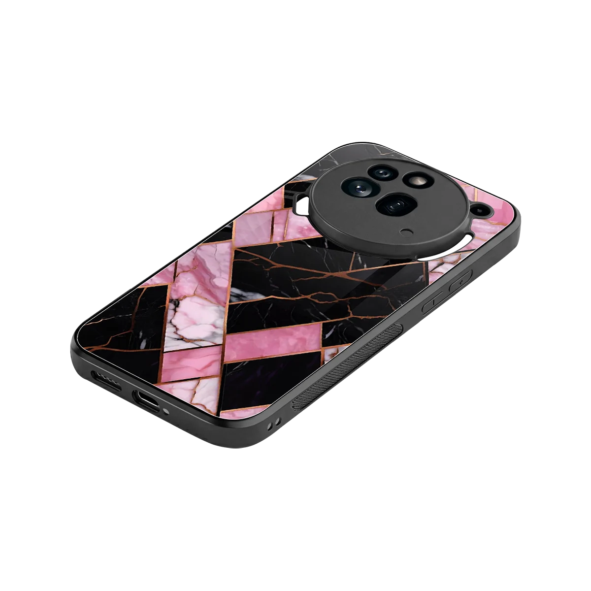 Rose Luxe stylish phone case for nothing phone 3a pro | glossy glass and slim fit
