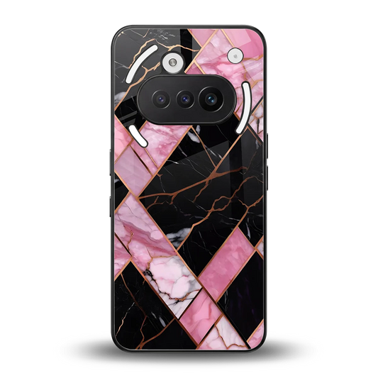 Rose Luxe back phone cover | glass case for nothing phone 3a