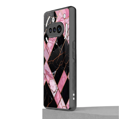 Rose Luxe nothing phone 3a mobile cover | shockproof glass phone case