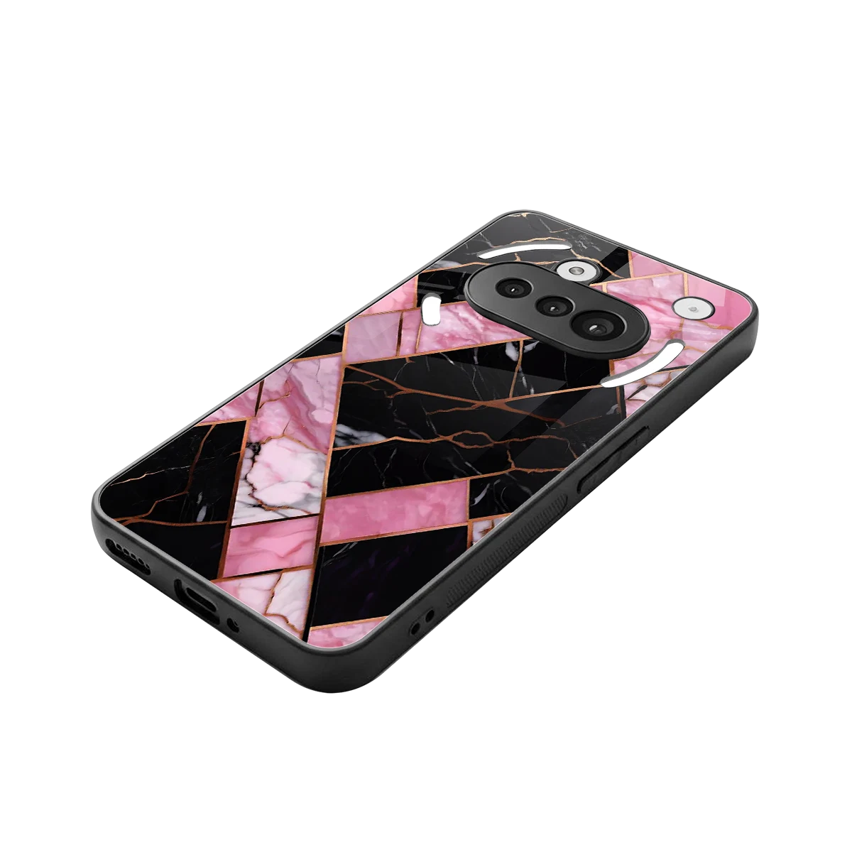 Rose Luxe stylish phone case for nothing phone 3a | glossy glass and slim fit
