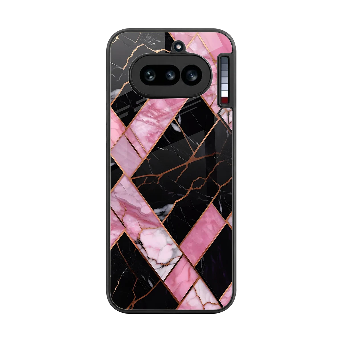 Rose Luxe back phone cover | glass case for nothing phone 4a