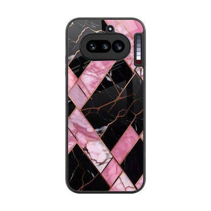Rose Luxe back phone cover | glass case for nothing phone 4a