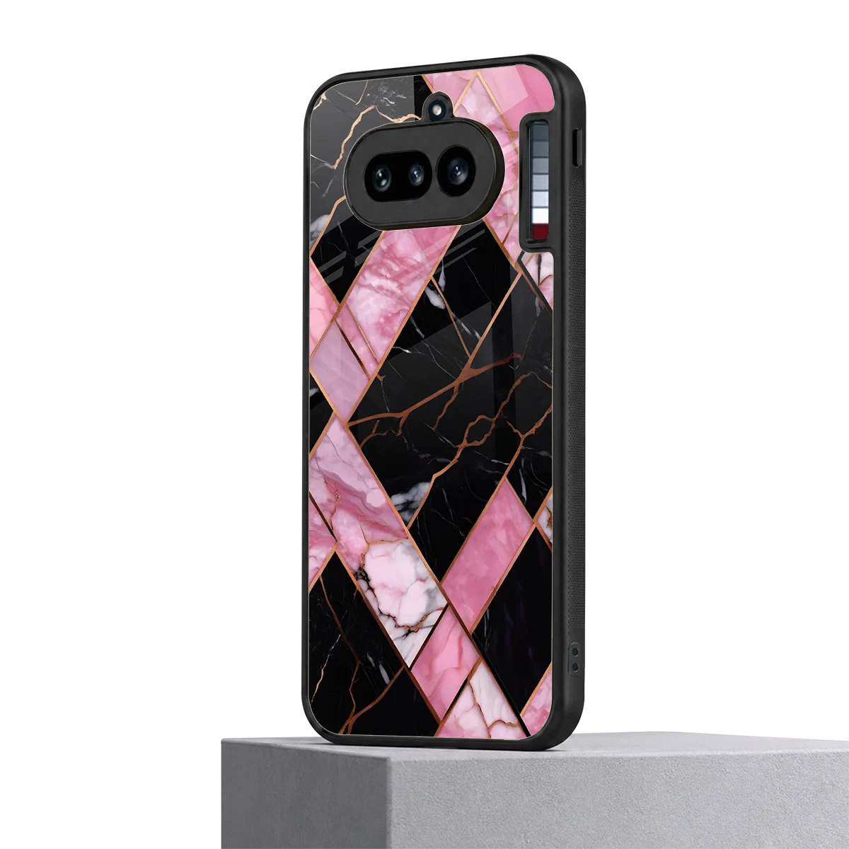 Rose Luxe nothing phone 4a mobile cover | shockproof glass phone case