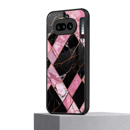 Rose Luxe nothing phone 4a mobile cover | shockproof glass phone case