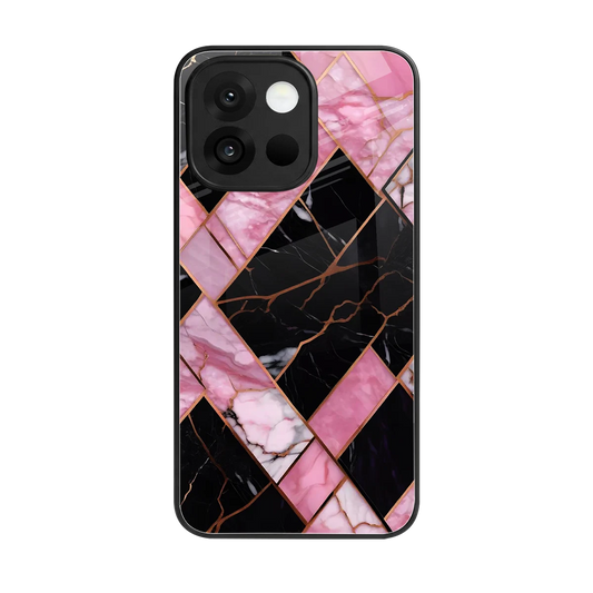 Rose Luxe back phone cover | glass case for oneplus 13s