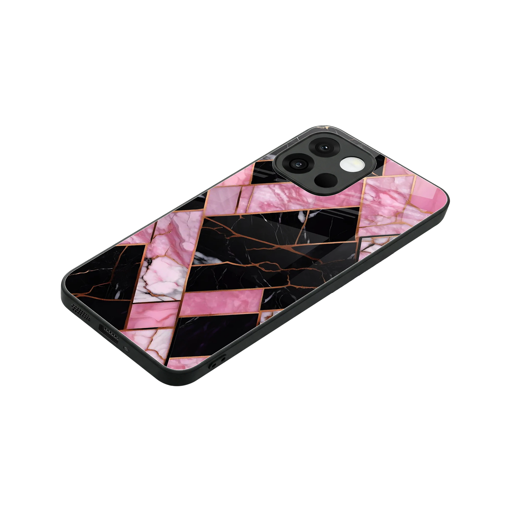 Rose Luxe stylish phone case for oneplus 13s | glossy glass and slim fit