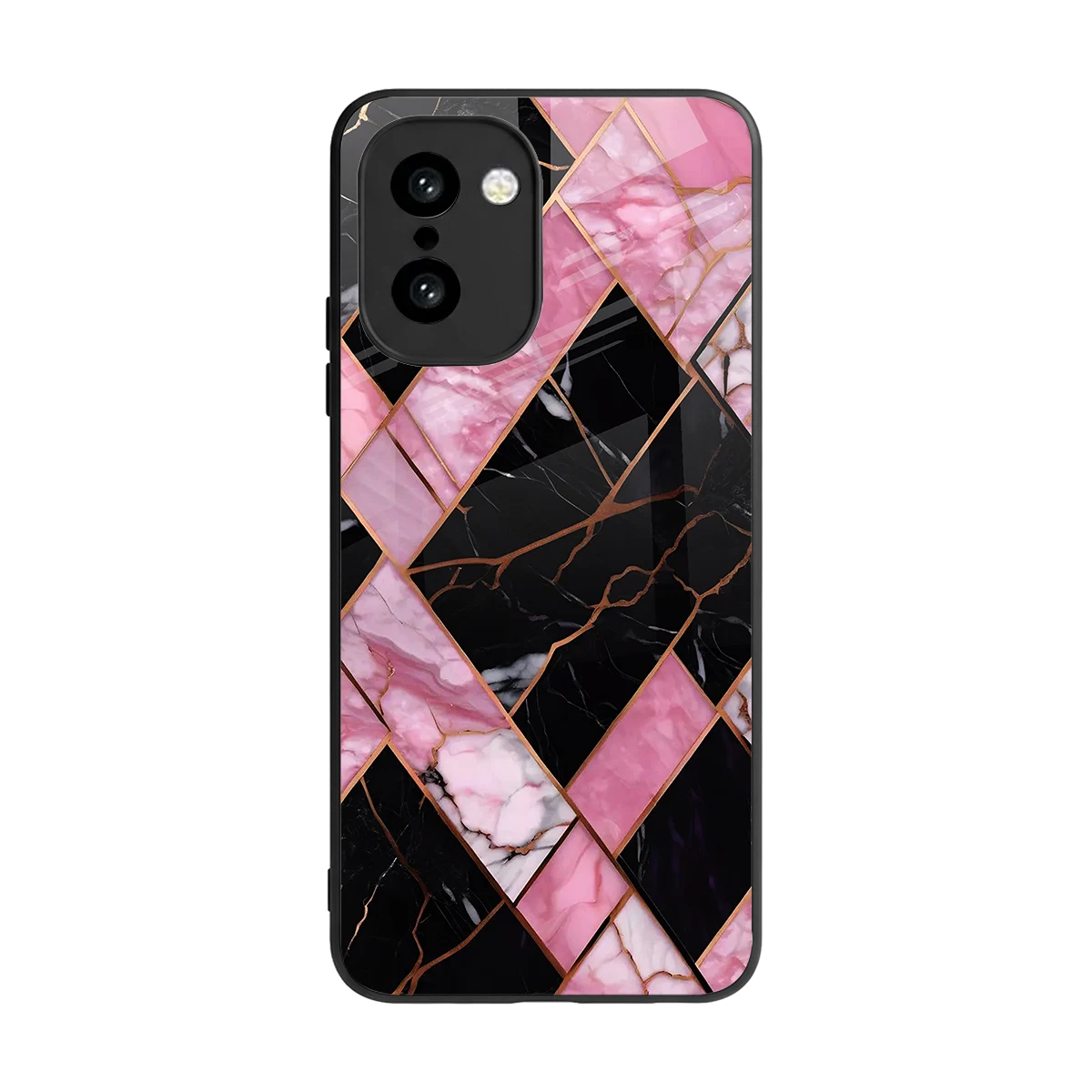 Rose Luxe back phone cover | glass case for oneplus 15r
