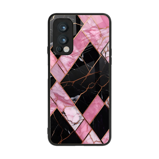 Rose Luxe back phone cover | glass case for oneplus nord 2
