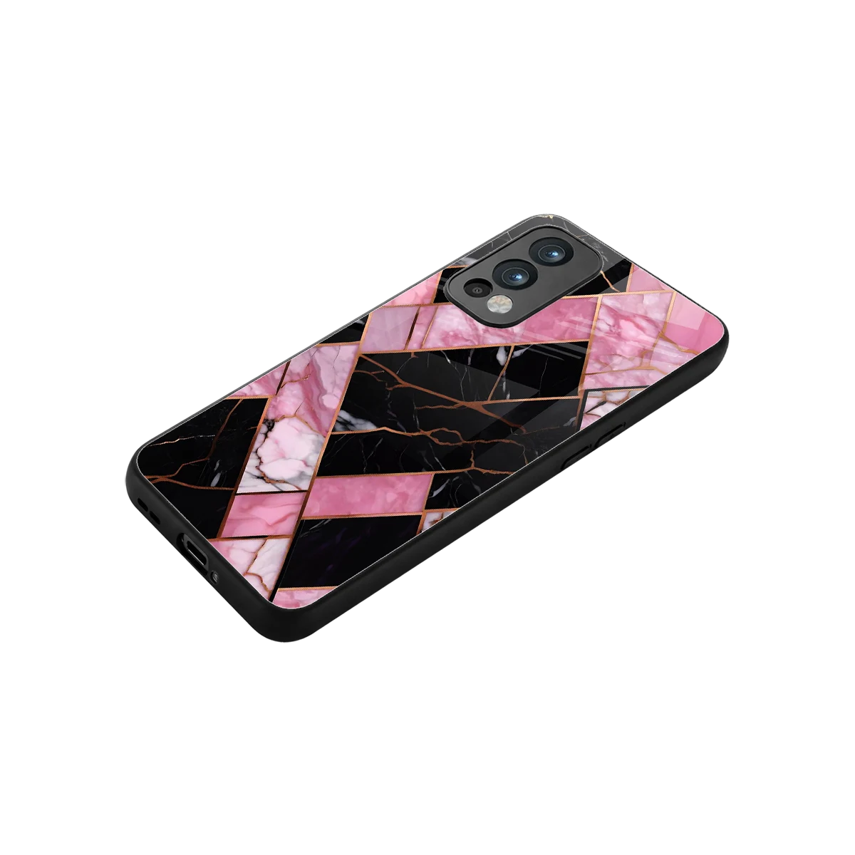 Rose Luxe stylish phone case for oneplus nord 2 | glossy glass and slim fit