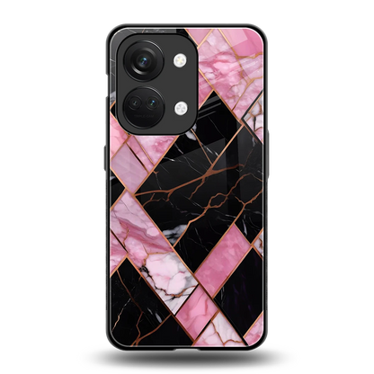 Rose Luxe back phone cover | glass case for oneplus nord 3