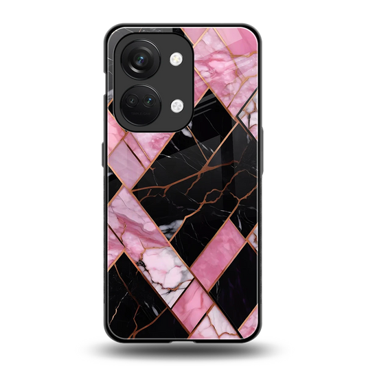 Rose Luxe back phone cover | glass case for oneplus nord 3