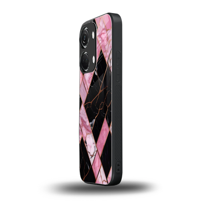 Rose Luxe oneplus nord 3 mobile cover | shockproof glass phone case