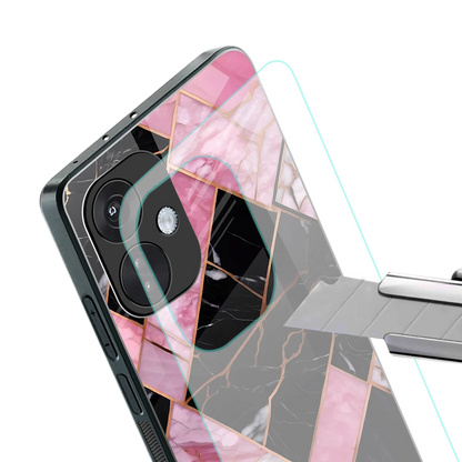 Rose Luxe stylish phone case for oneplus nord ce 3 | glossy glass and slim fit