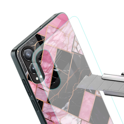Rose Luxe stylish phone case for oneplus nord ce 4 lite | glossy glass and slim fit