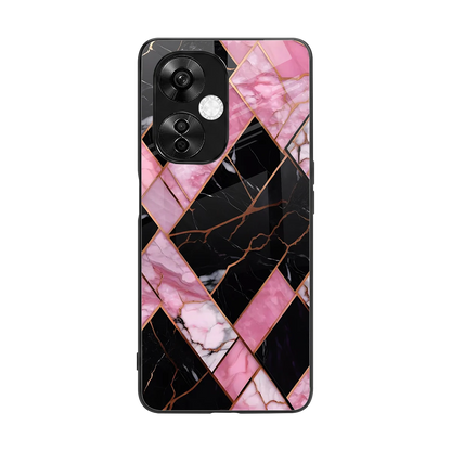 Rose Luxe back phone cover | glass case for oneplus nord ce 3 lite