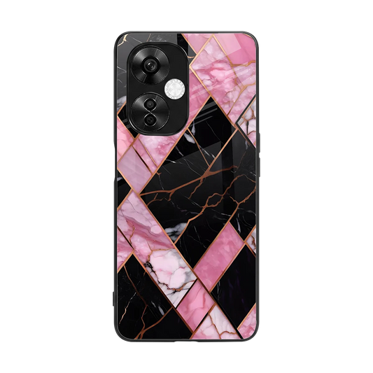 Rose Luxe back phone cover | glass case for oneplus nord ce 3 lite
