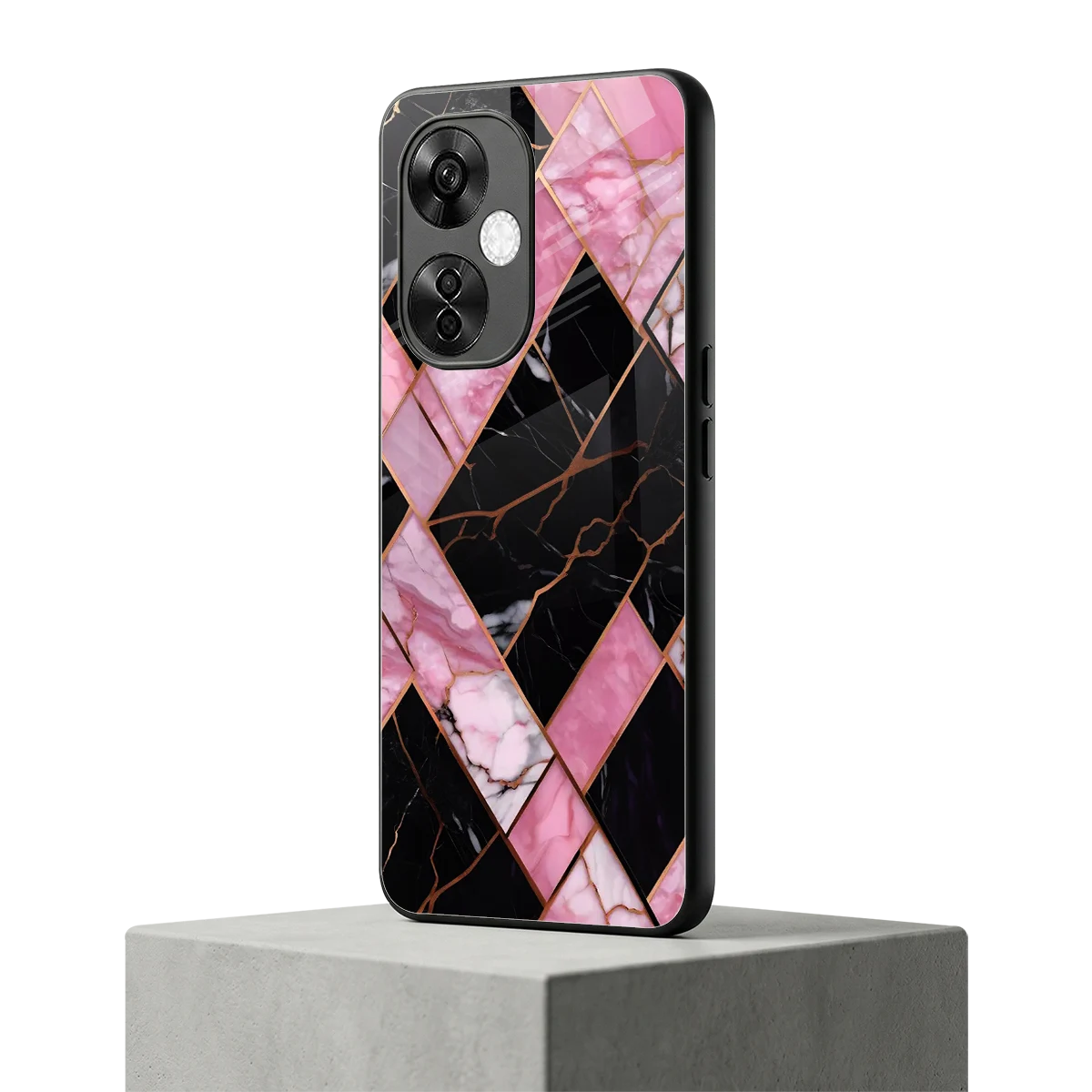 Rose Luxe oneplus nord ce 3 lite mobile cover | shockproof glass phone case
