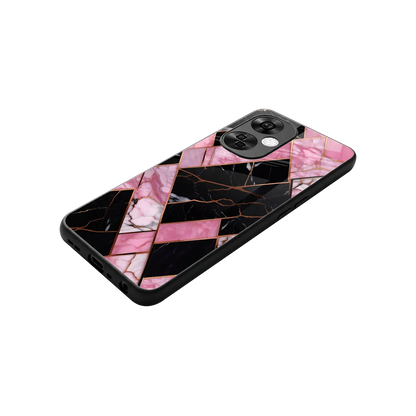 Rose Luxe stylish phone case for oneplus nord ce 3 lite | glossy glass and slim fit