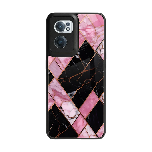Rose Luxe back phone cover | glass case for oneplus nord ce 2