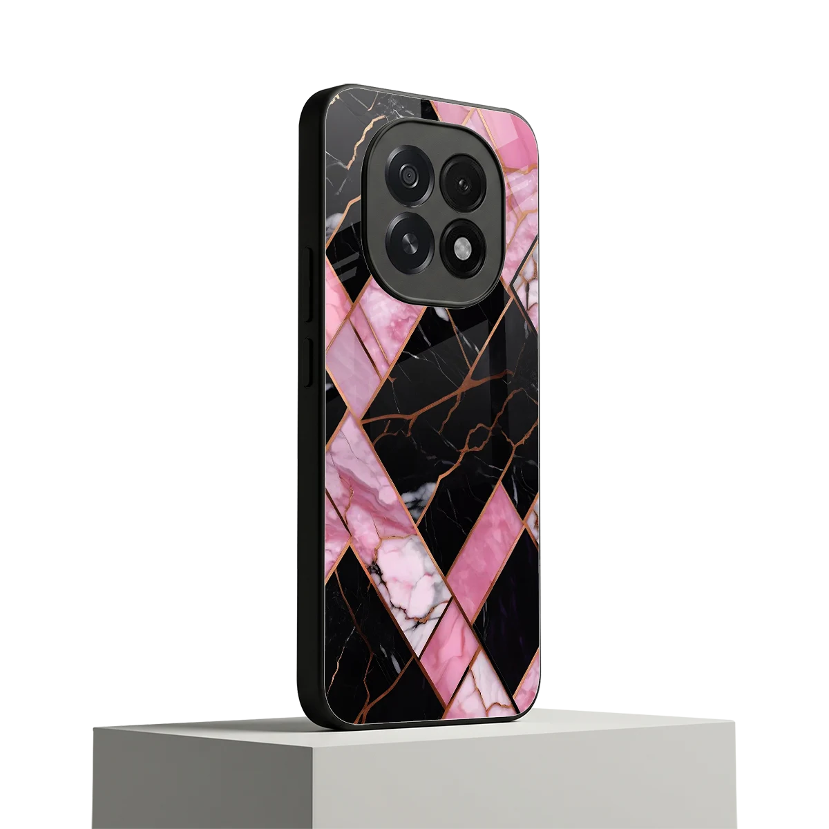 Rose Luxe oppo f29 5g mobile cover | shockproof glass phone case