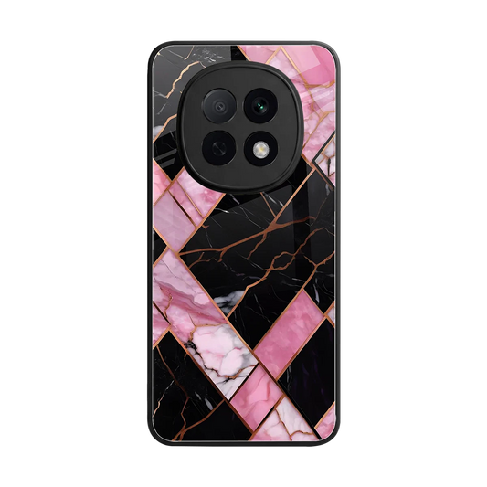 Rose Luxe back phone cover | glass case for oppo f29 pro 5g