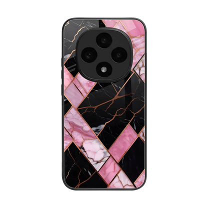 Rose Luxe back phone cover | glass case for oppo f31 pro 5g