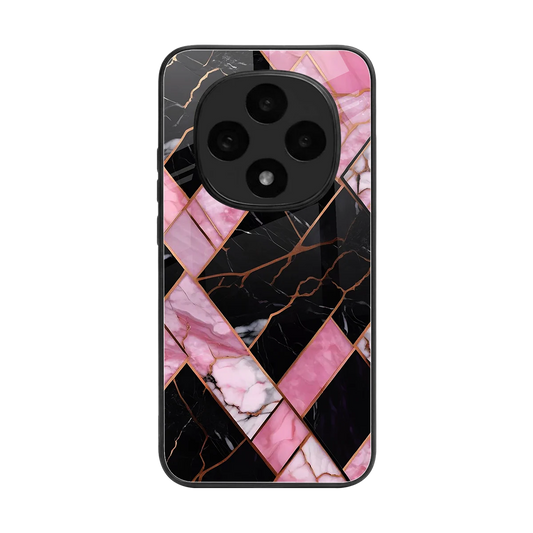 Rose Luxe back phone cover | glass case for oppo f31 pro 5g