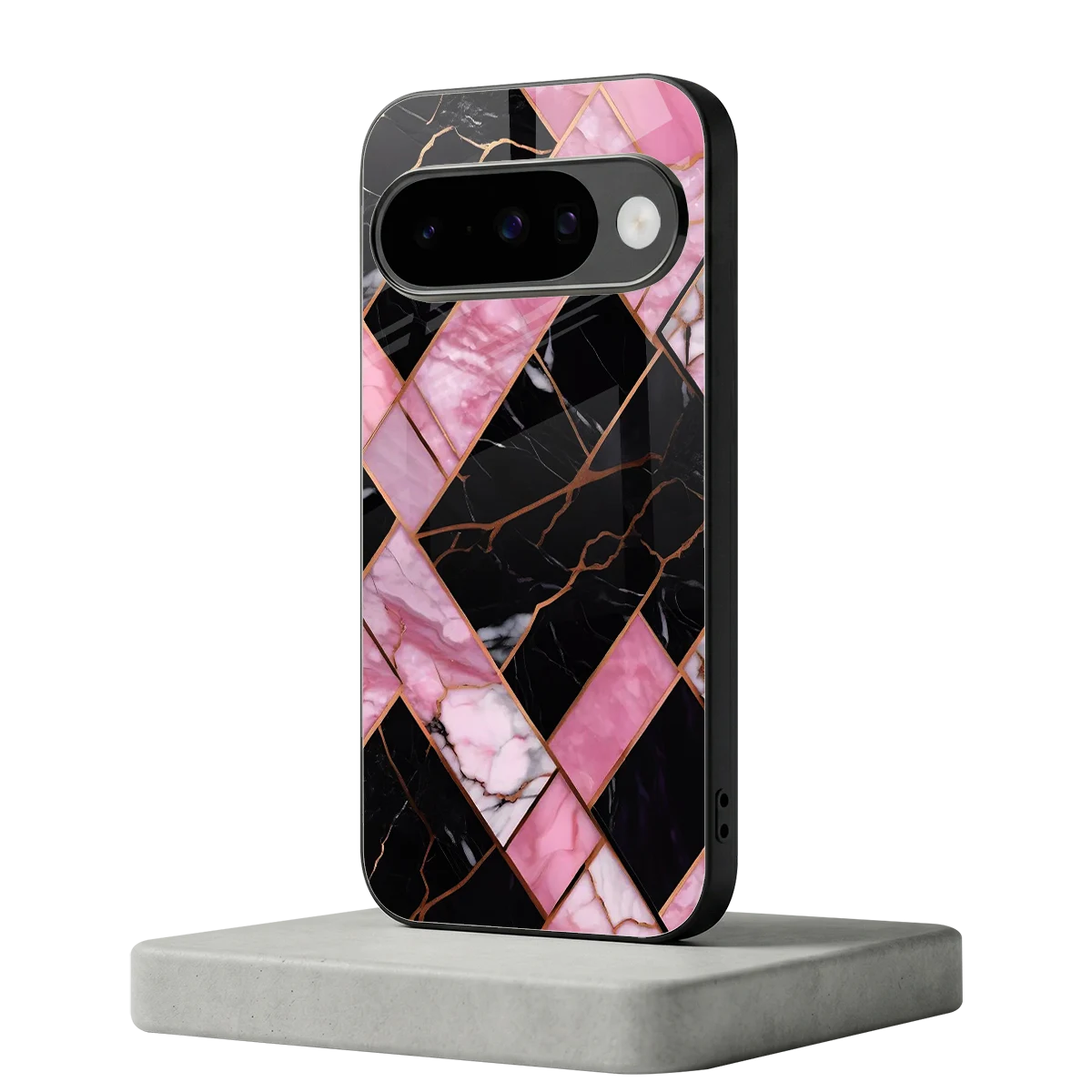 Rose Luxe google pixel 10 mobile cover | shockproof glass phone case