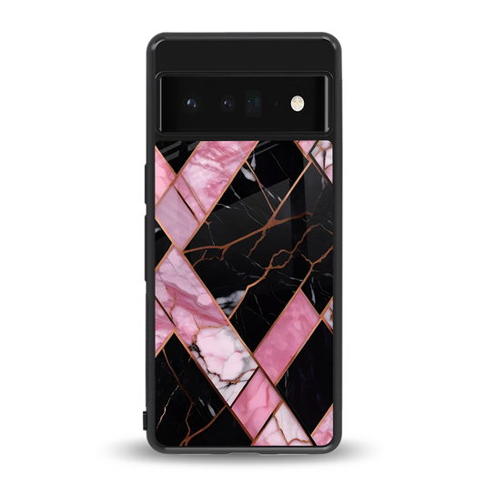 Rose Luxe back phone cover | glass case for google pixel 6 pro