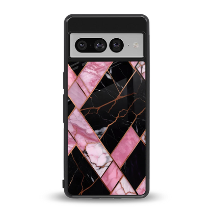 Rose Luxe back phone cover | glass case for google pixel 7 pro
