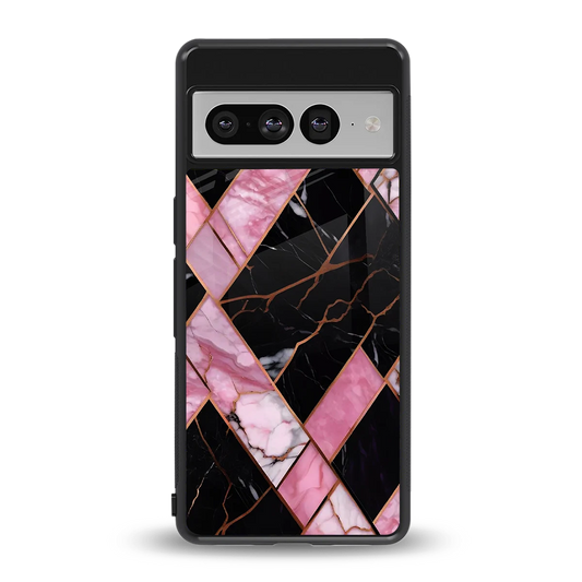 Rose Luxe back phone cover | glass case for google pixel 7 pro