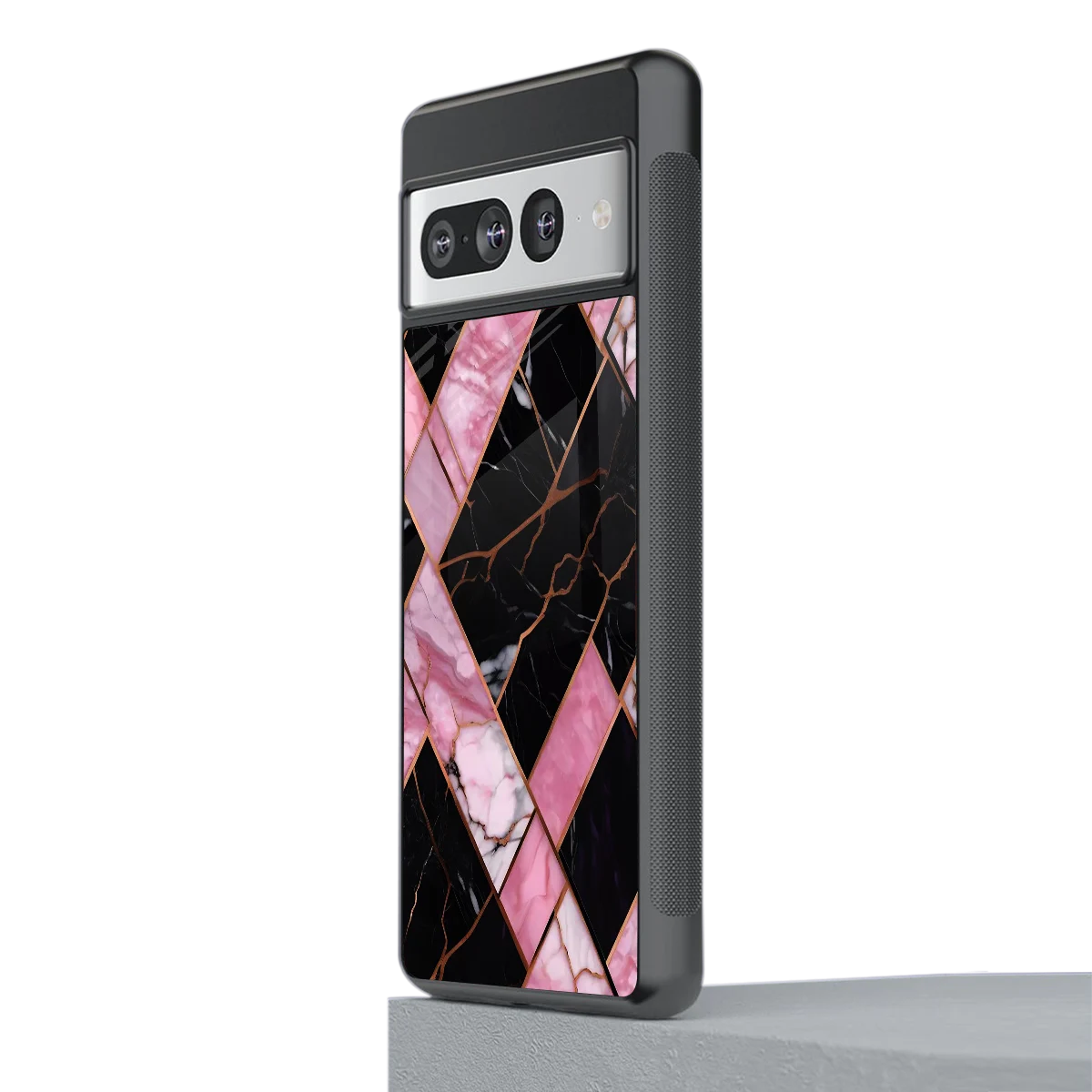 Rose Luxe stylish phone case for google pixel 7 pro | glossy glass and slim fit