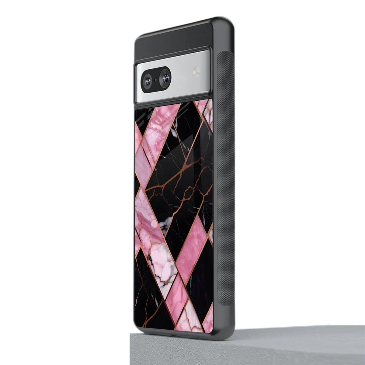 Rose Luxe stylish phone case for google pixel 7 | glossy glass and slim fit