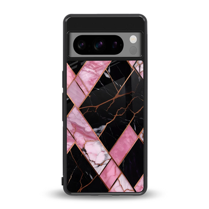 Rose Luxe back phone cover | glass case for google pixel 8 pro