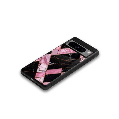 Rose Luxe google pixel 8 pro mobile cover | shockproof glass phone case