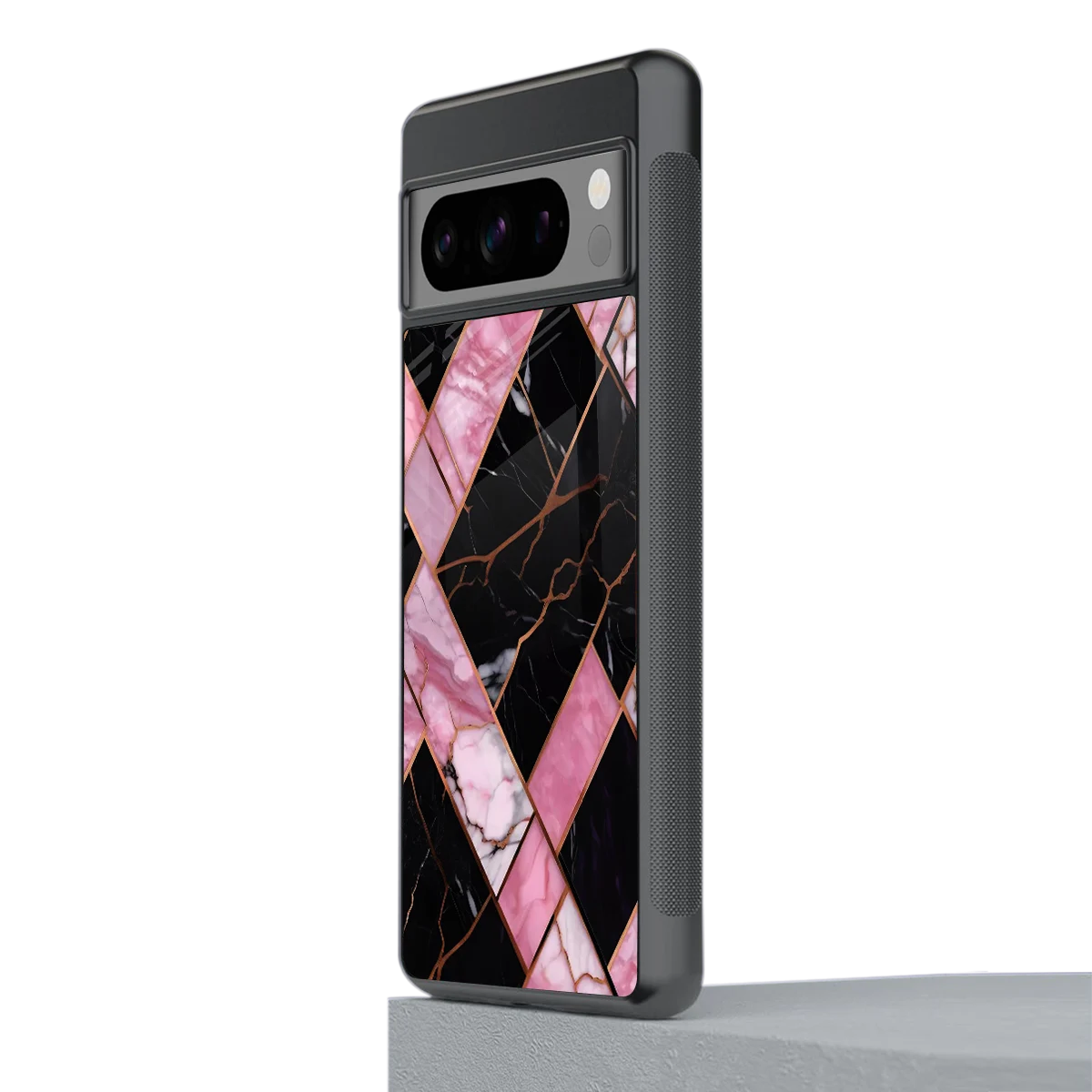 Rose Luxe stylish phone case for google pixel 8 pro | glossy glass and slim fit