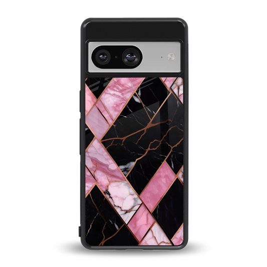 Rose Luxe back phone cover | glass case for google pixel 8