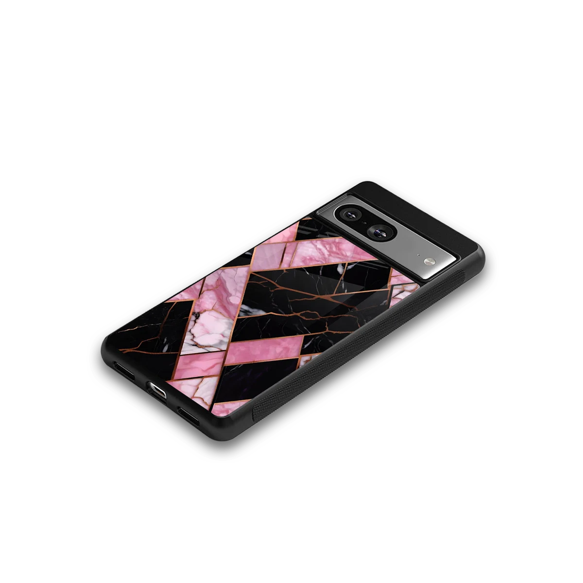 Rose Luxe google pixel 8 mobile cover | shockproof glass phone case