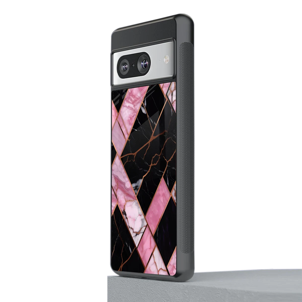Rose Luxe stylish phone case for google pixel 8 | glossy glass and slim fit