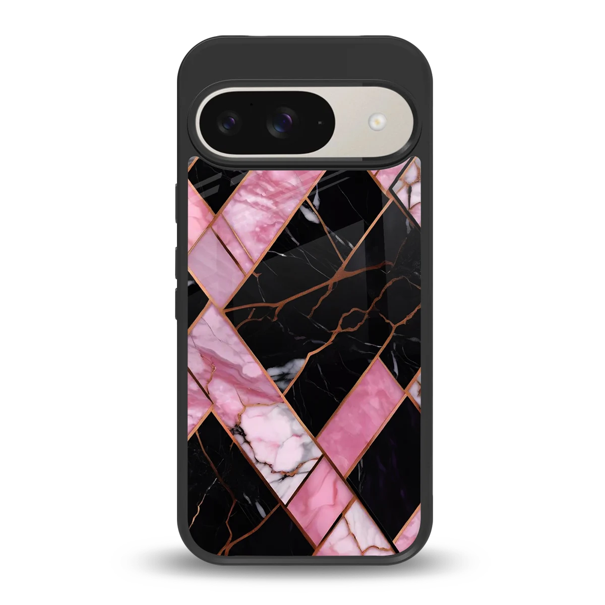 Rose Luxe back phone cover | glass case for google pixel 9