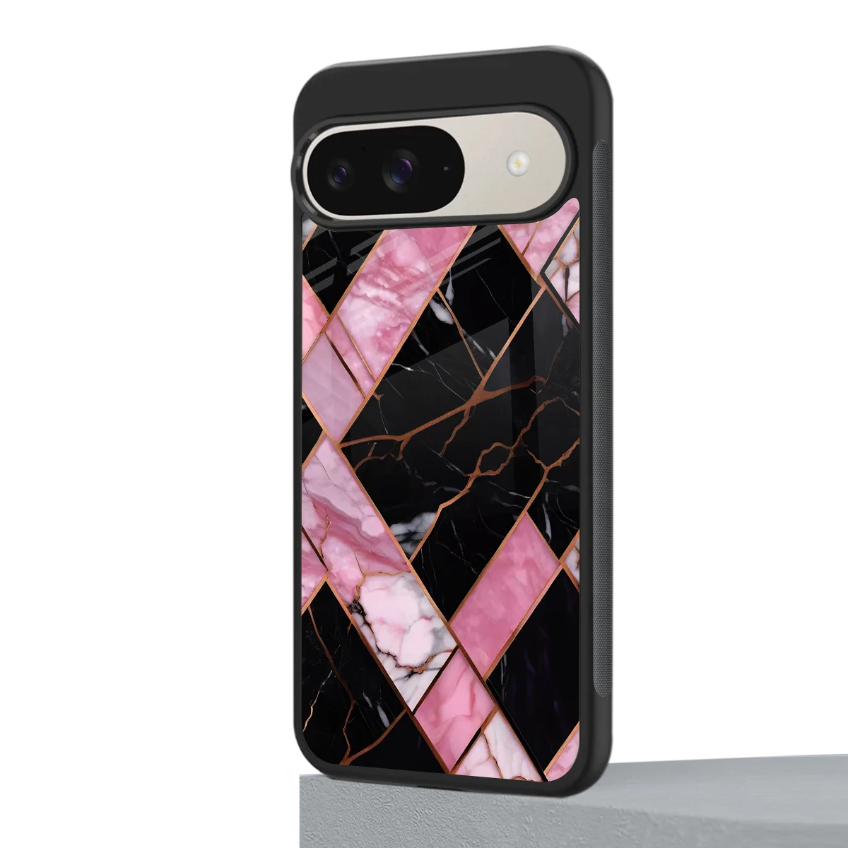 Rose Luxe google pixel 9 mobile cover | shockproof glass phone case