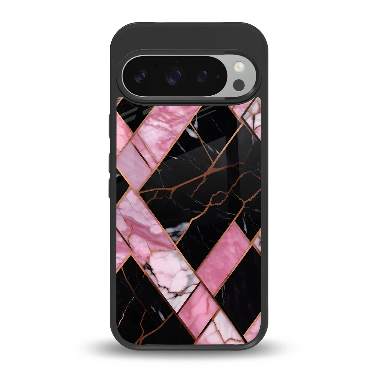 Rose Luxe back phone cover | glass case for google pixel 9 pro xl