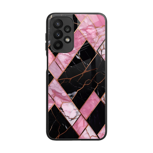 Rose Luxe back phone cover | glass case for samsung galaxy a23
