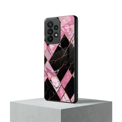 Rose Luxe samsung galaxy a23 mobile cover | shockproof glass phone case